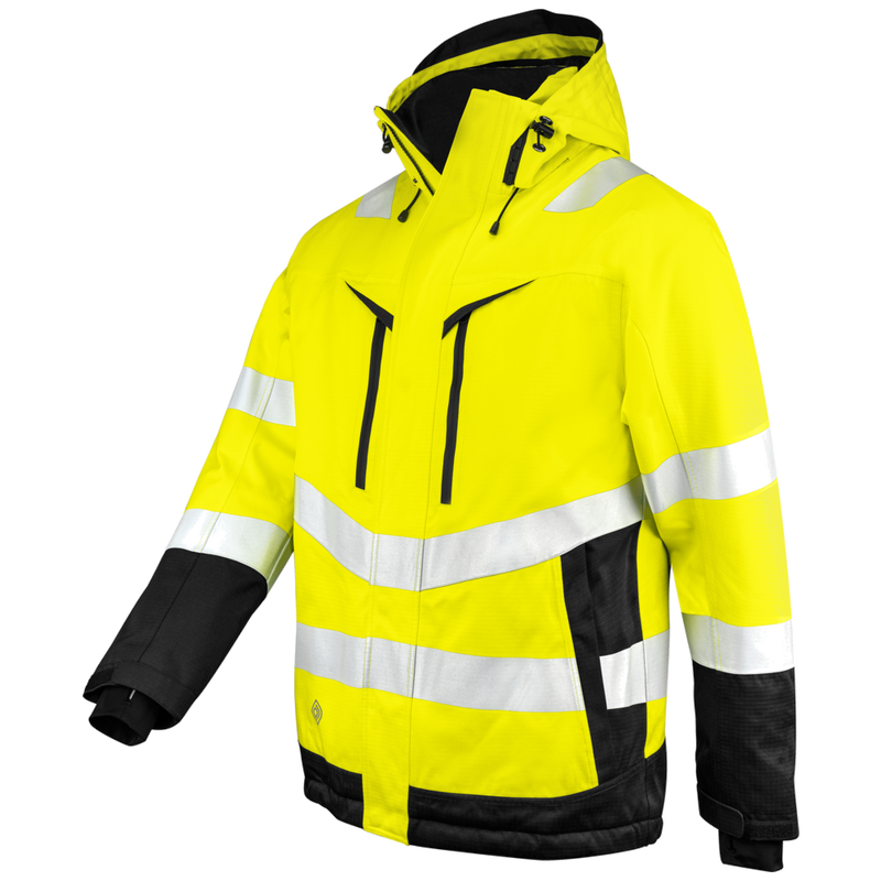 Projob Workwear 6453 Gevoerde Signalisatiejas  EN ISO 20471 Klasse 3 646453