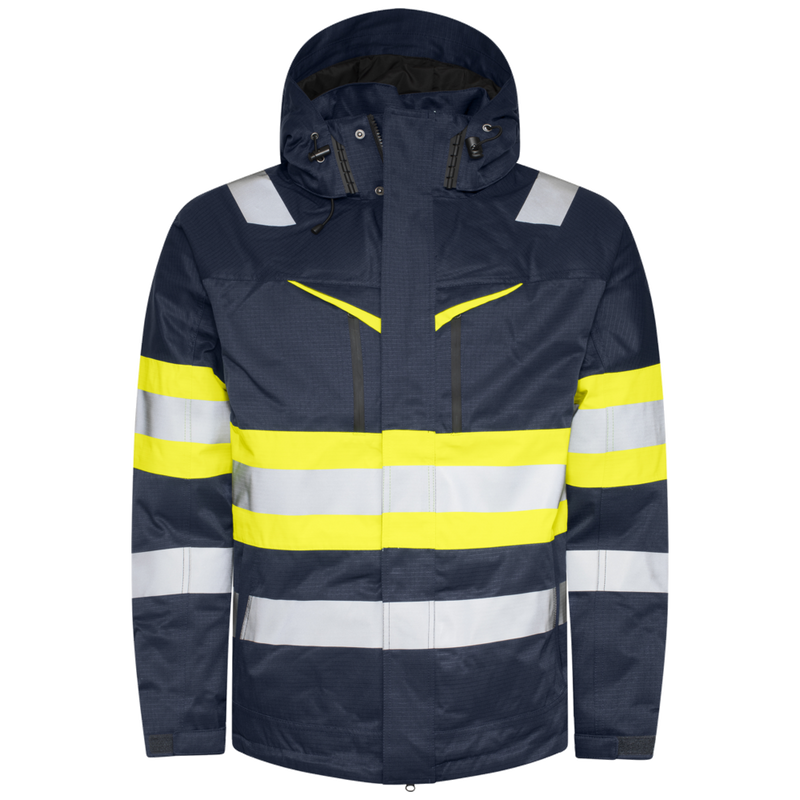 Projob Workwear 6454 Lined Hi-vis Jacket EN ISO 20471 Class 1 646454