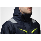 Projob Workwear 6454 gefütterte Warnjacke EN ISO 20471 Klasse 1 646454