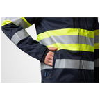 Projob Workwear 6454 gefütterte Warnjacke EN ISO 20471 Klasse 1 646454