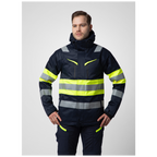 Projob Workwear 6454 gefütterte Warnjacke EN ISO 20471 Klasse 1 646454