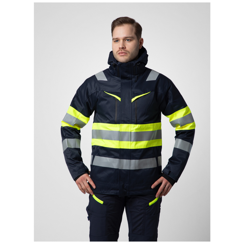 Projob Workwear 6454 Gevoerde Signalisatiejas EN ISO 20471 Klassse 1 646454