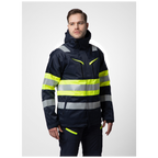 Projob Workwear 6454 gefütterte Warnjacke EN ISO 20471 Klasse 1 646454