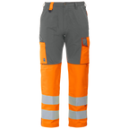 Projob Workwear 6501 Signalisatiebroek Met Kniezakken EN ISO 20471 Klasse 2 646501