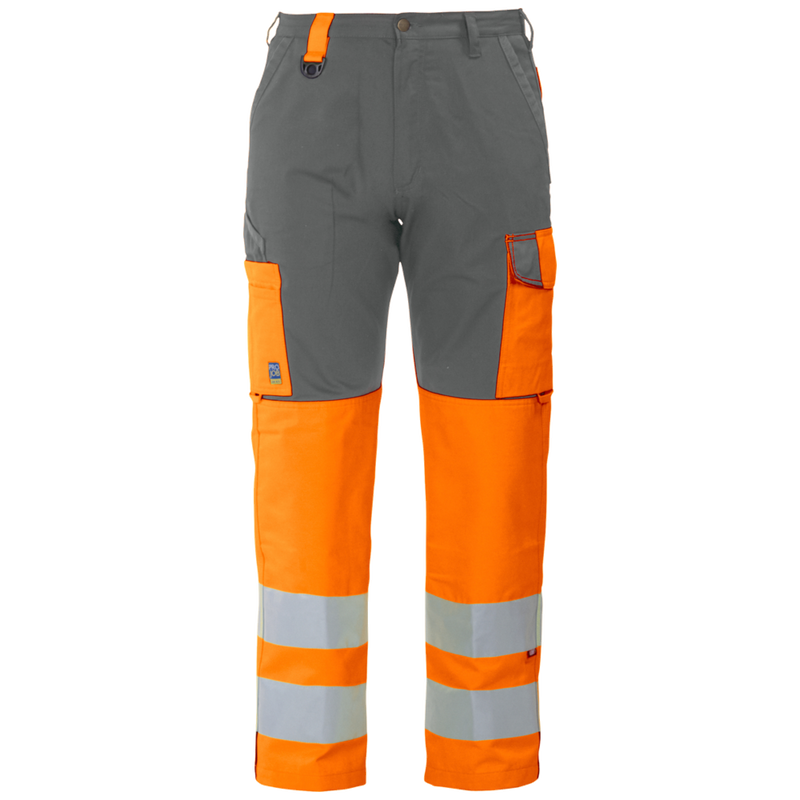 Projob Workwear 6501 Hi-vis trousers with knee pockets EN ISO 20471 class 2 646501