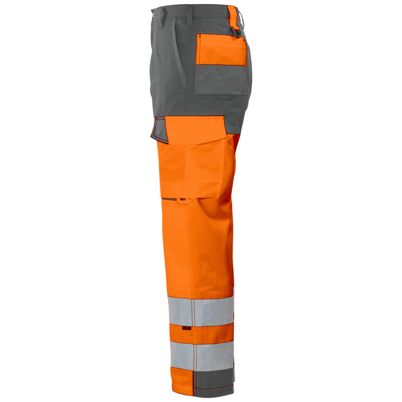 Projob Workwear 6501 Hi-vis trousers with knee pockets EN ISO 20471 class 2 646501