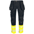 Projob Workwear 6525 Hi-Vis-Stretchhosen EN ISO 20471 Klasse 1 646525