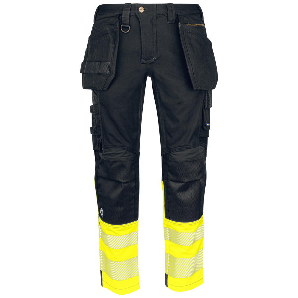 Projob Workwear 6525 Hi-Vis-Stretchhosen EN ISO 20471 Klasse 1 646525