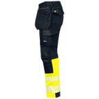 Projob Workwear 6525 Hi-Vis-Stretchhosen EN ISO 20471 Klasse 1 646525