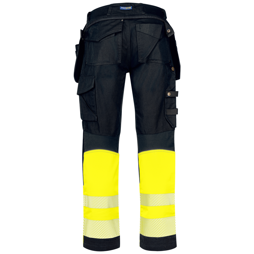 Projob Workwear 6525 Hi-Vis-Stretchhosen EN ISO 20471 Klasse 1 646525