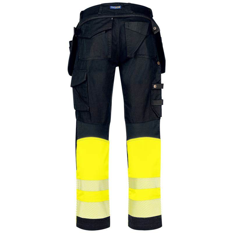 Projob Workwear 6525 Signalisatiestretchbroek EN ISO 20471 Klasse 1 646525