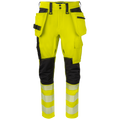 Projob Workwear 6527 Signalisatiestretchbroek Met Spijkerzakken En 37,5 Technologie EN ISO 20471 Klasse 2 646527