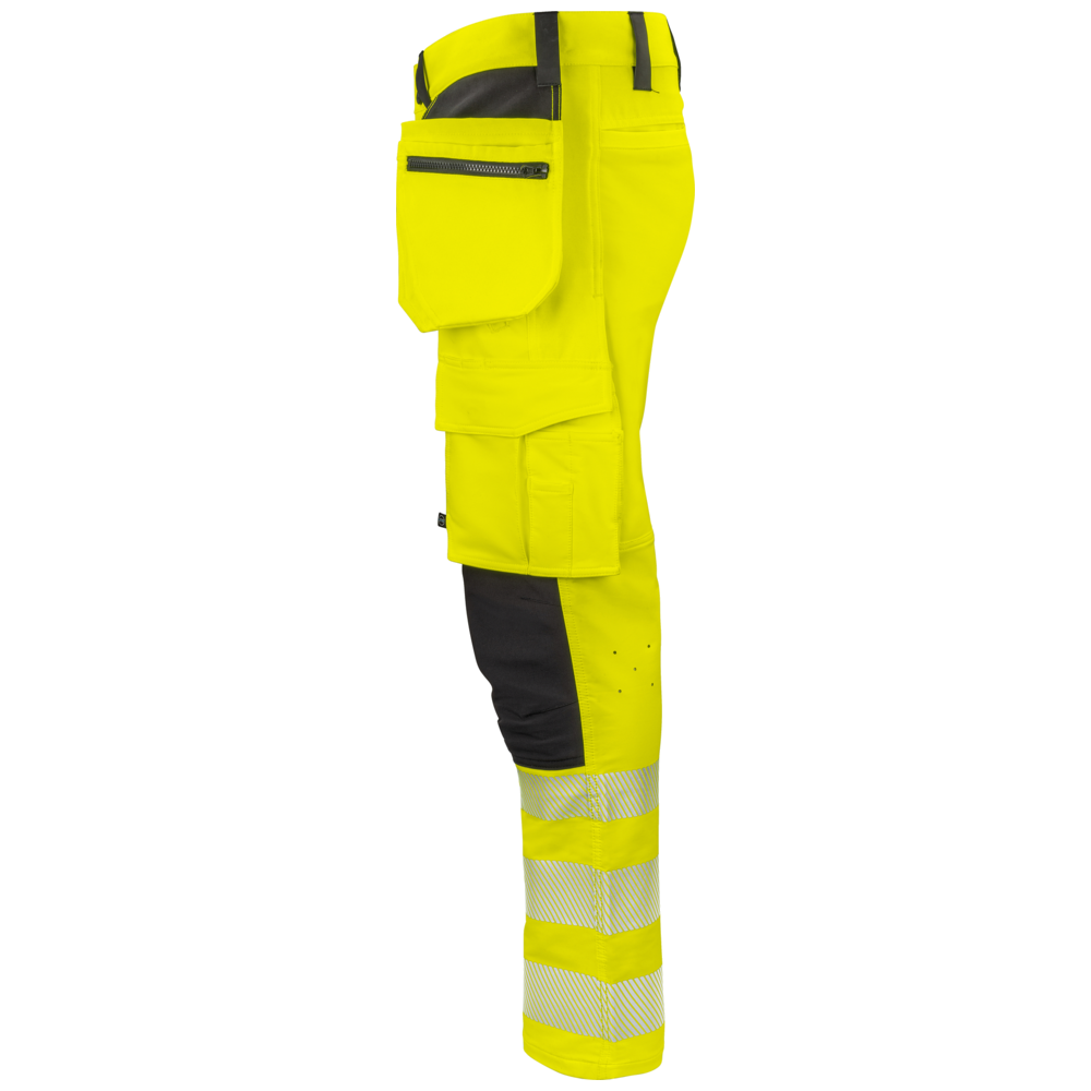 Projob Workwear 6527 Signalisatiestretchbroek Met Spijkerzakken En 37,5 Technologie EN ISO 20471 Klasse 2 646527