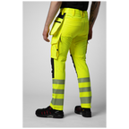 Projob Workwear 6527 Signalisatiestretchbroek Met Spijkerzakken En 37,5 Technologie EN ISO 20471 Klasse 2 646527