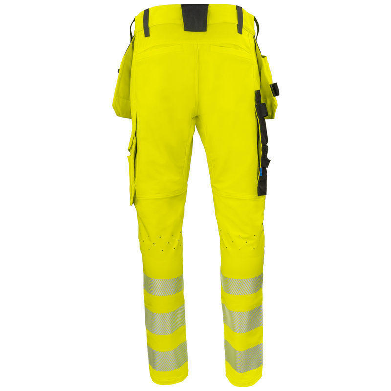 Projob Workwear 6527 Signalisatiestretchbroek Met Spijkerzakken En 37,5 Technologie EN ISO 20471 Klasse 2 646527