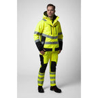 Projob Workwear 6527 Signalisatiestretchbroek Met Spijkerzakken En 37,5 Technologie EN ISO 20471 Klasse 2 646527