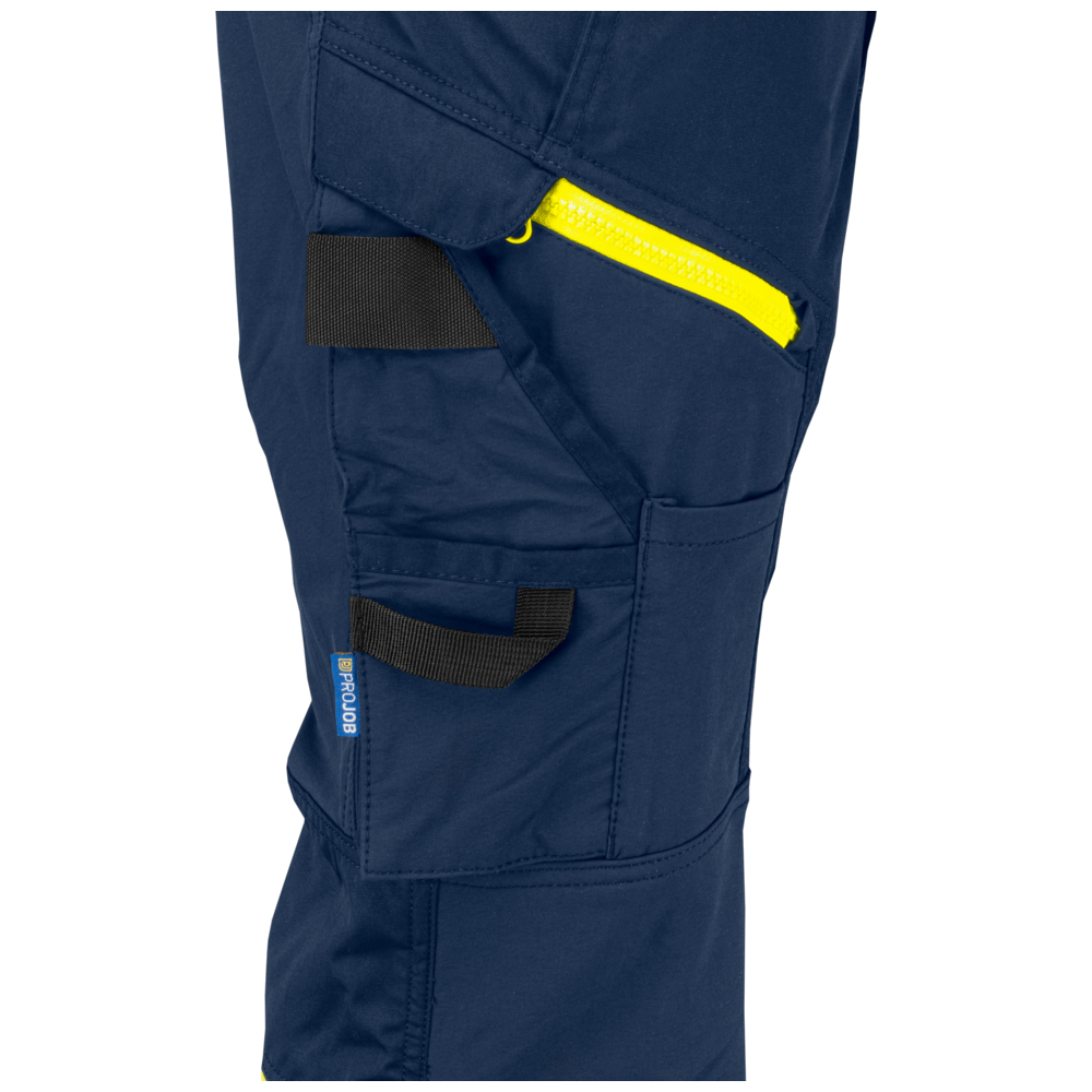 Projob Workwear 6528 Hi-Vis-Stretchhosen EN ISO 20471 Klasse 1 646528