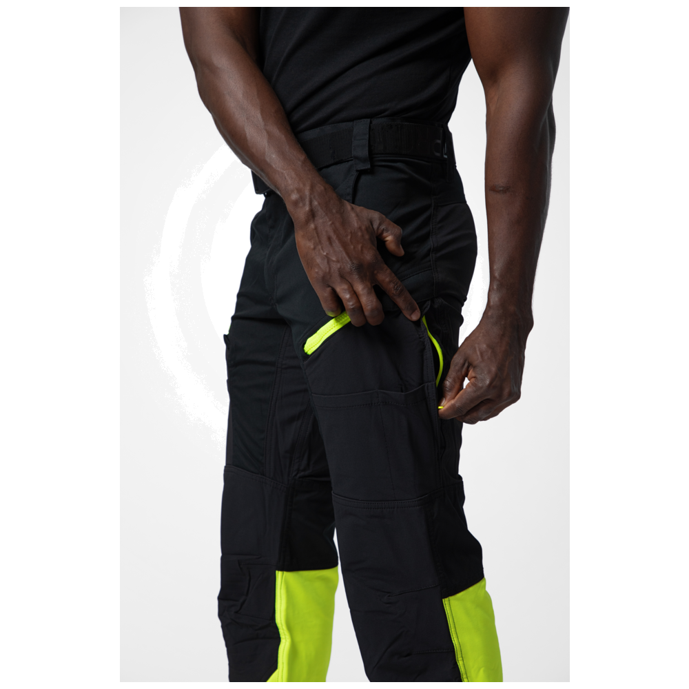 Projob Workwear 6528 Hi-Vis-Stretchhosen EN ISO 20471 Klasse 1 646528