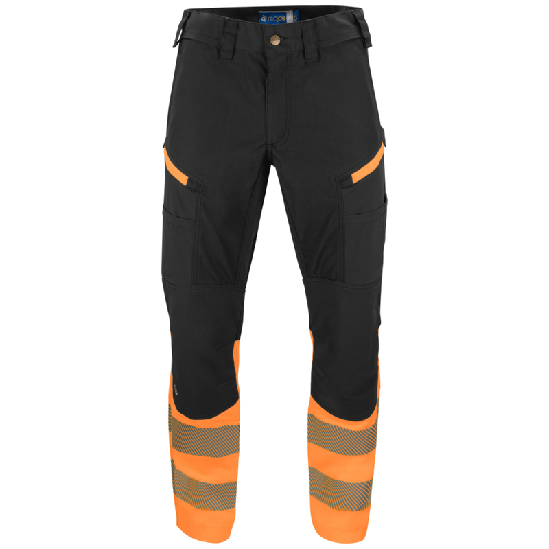 Projob Workwear 6528 Hi-vis stretch trousers EN ISO 20471 Class 1 646528