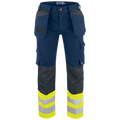 Projob Prio 6530 Signalisatiebroek Met Kniezakken En Spijkerzakken EN ISO 20471 Klasse 1 646530