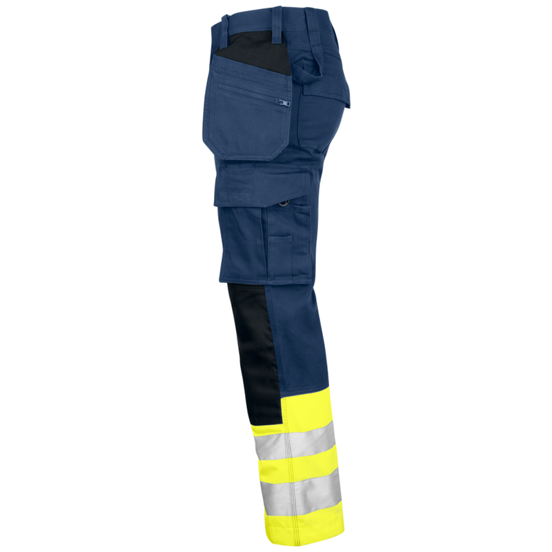 Projob Prio 6530 Signalisatiebroek Met Kniezakken En Spijkerzakken EN ISO 20471 Klasse 1 646530
