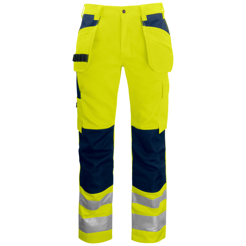 Projob Prio 6531 Signalisatiebroek Met Kniezakken En Spijkerzakken EN ISO 20471 Klasse 2 646531