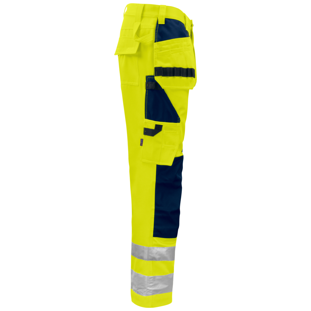 Projob Prio 6531 Signalisatiebroek Met Kniezakken En Spijkerzakken EN ISO 20471 Klasse 2 646531