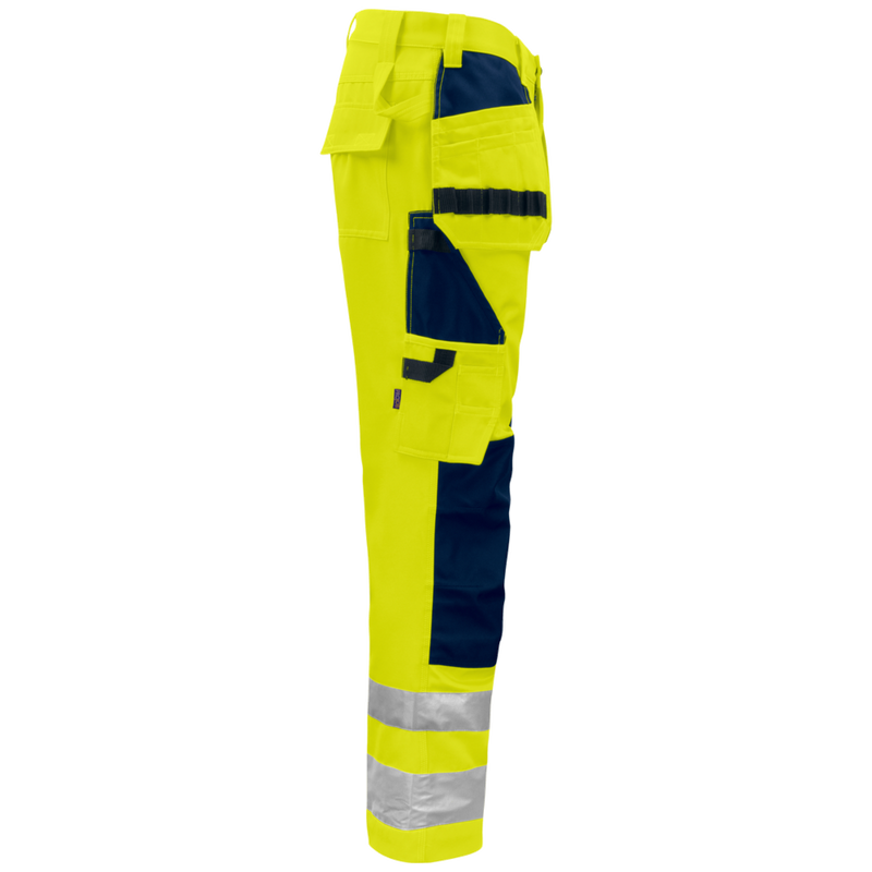Projob Prio 6531 Signalisatiebroek Met Kniezakken En Spijkerzakken EN ISO 20471 Klasse 2 646531