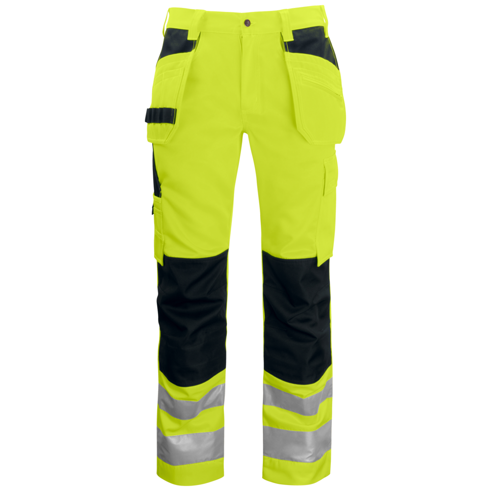 Projob Prio 6531 Hi-vis Pants With Knee Pockets And Nail Pockets EN ISO 20471 Class 2 646531