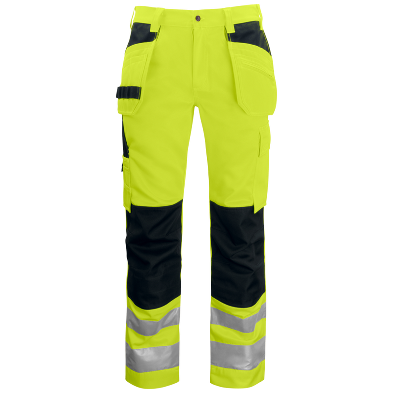 Projob Prio 6531 Signalisatiebroek Met Kniezakken En Spijkerzakken EN ISO 20471 Klasse 2 646531