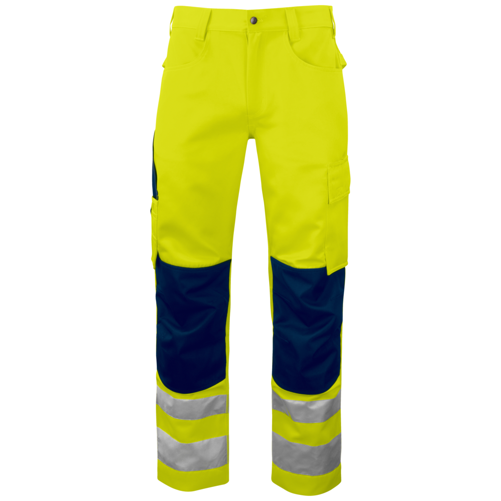 Projob Prio 6532 Signalisatiebroek Met Kniezakken EN ISO 20471 Klasse 2 646532
