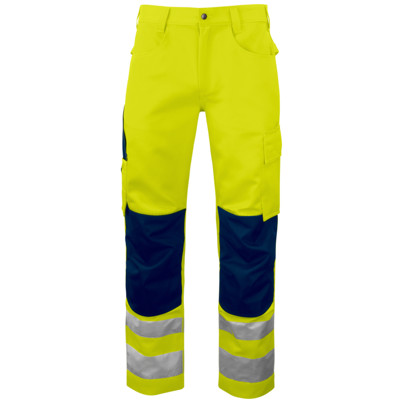 Projob Prio 6532 Signalisatiebroek Met Kniezakken EN ISO 20471 Klasse 2 646532