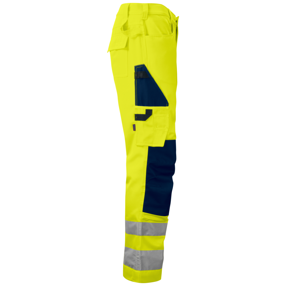 Projob Prio 6532 Sichtbarkeitshosen mit Knietaschen EN ISO 20471 Klasse 2 646532