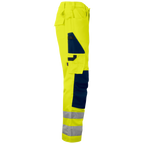 Projob Prio 6532 Sichtbarkeitshosen mit Knietaschen EN ISO 20471 Klasse 2 646532