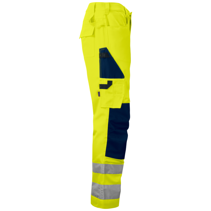 Projob Prio 6532 Signalisatiebroek Met Kniezakken EN ISO 20471 Klasse 2 646532