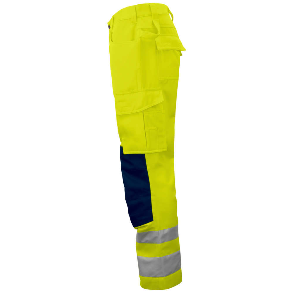 Projob Prio 6532 Sichtbarkeitshosen mit Knietaschen EN ISO 20471 Klasse 2 646532