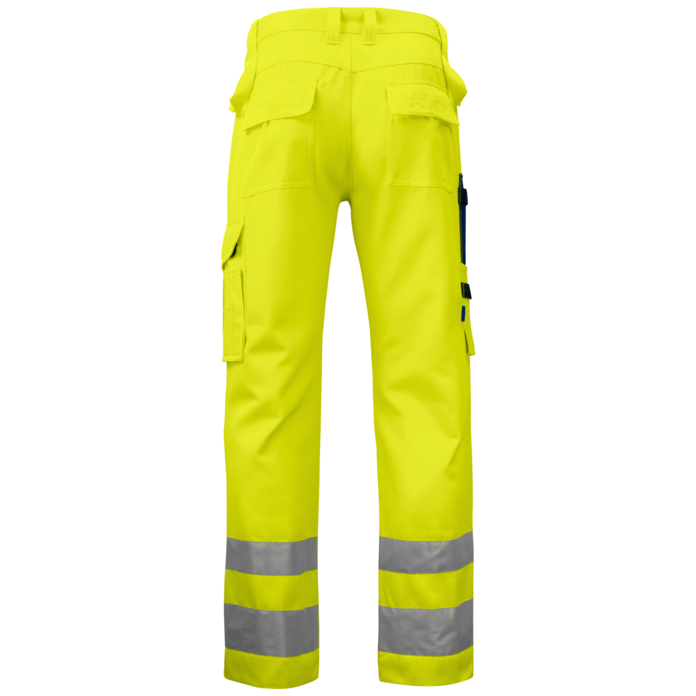 Projob Prio 6532 Sichtbarkeitshosen mit Knietaschen EN ISO 20471 Klasse 2 646532