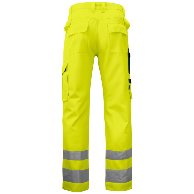 Projob Prio 6532 Sichtbarkeitshosen mit Knietaschen EN ISO 20471 Klasse 2 646532
