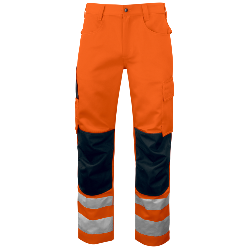Projob Prio 6532 Signalisatiebroek Met Kniezakken EN ISO 20471 Klasse 2 646532