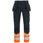 Projob Prio 6534 Signalisatiebroek Met Kniezakken En Spijkerzakken EN ISO 20471 Klasse 1 646534