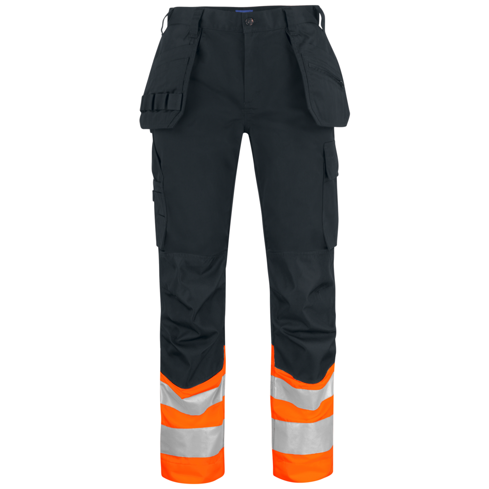 Projob Prio 6534 Signalisatiebroek Met Kniezakken En Spijkerzakken EN ISO 20471 Klasse 1 646534