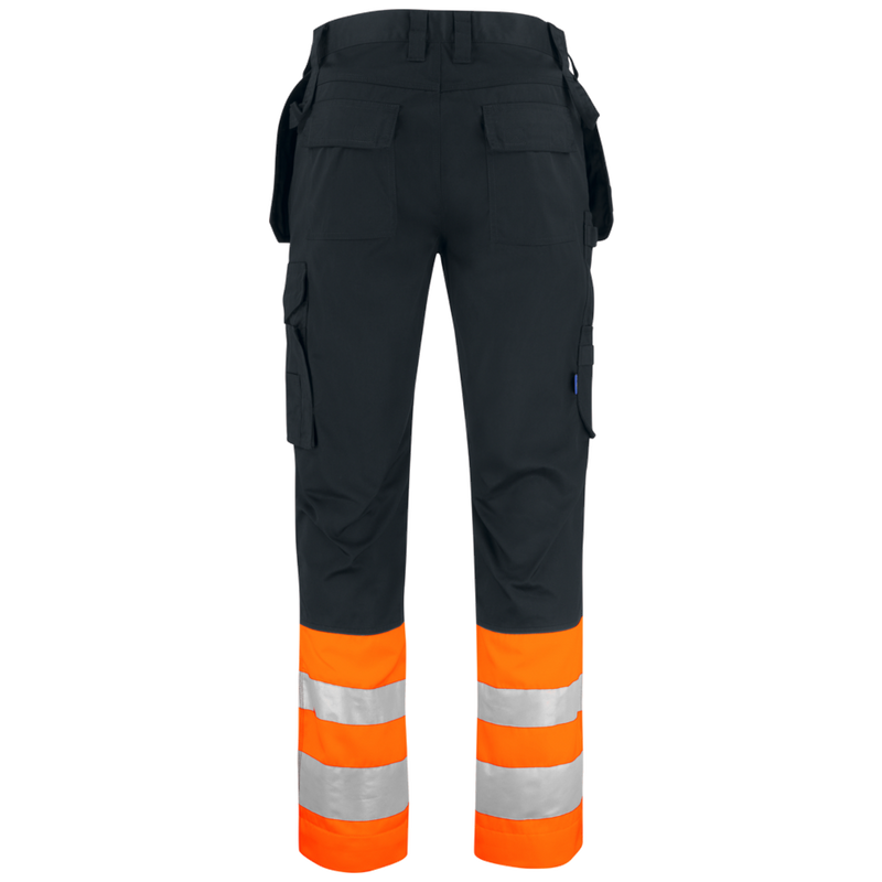 Projob Prio 6534 Hi-Vis-Hosen mit Knietaschen und Nageltaschen EN ISO 20471 Klasse 1 646534