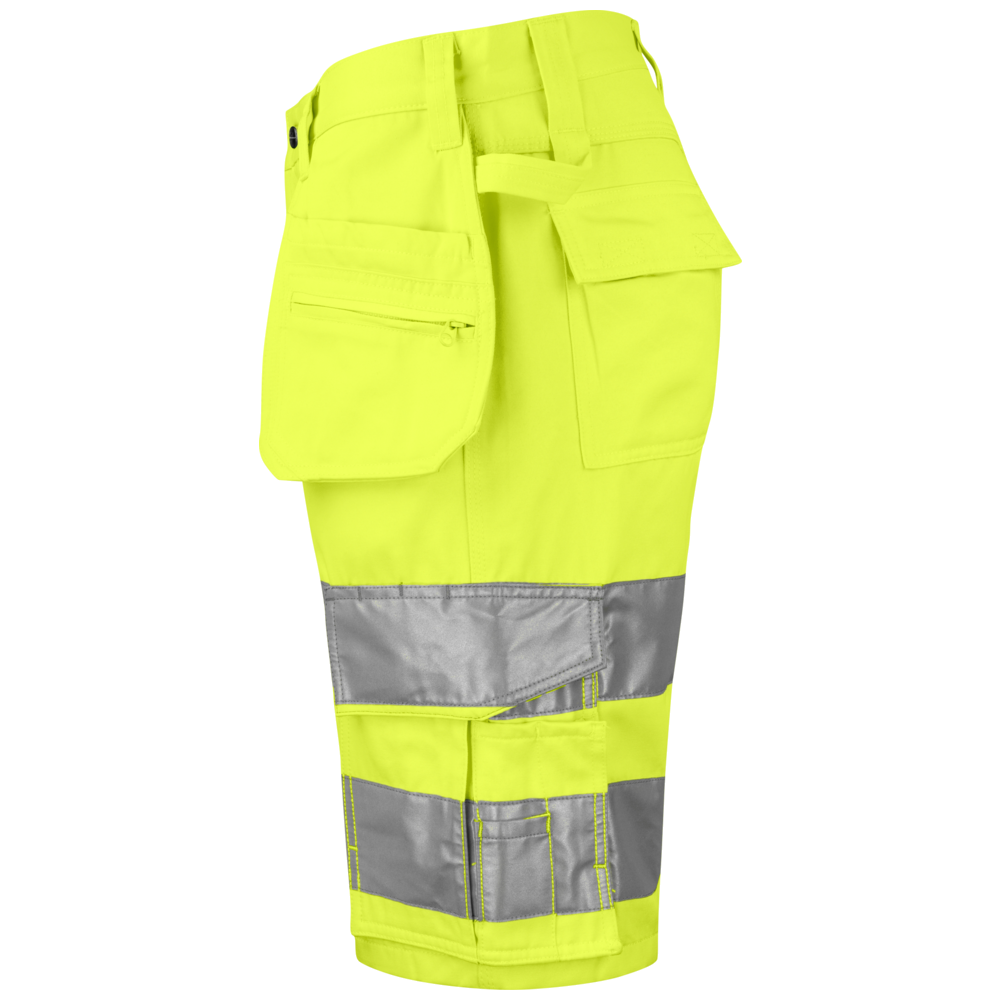 Projob Prio 6535 Hi-Vis-Shorts mit Nageltaschen EN ISO 20471 Klasse 2 646535