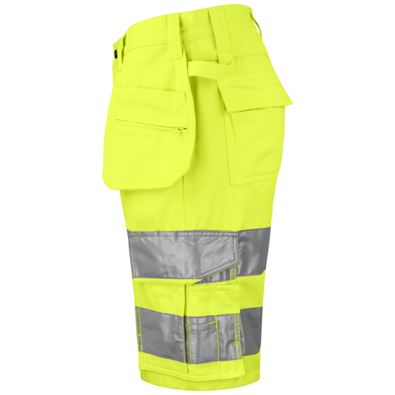 Projob Prio 6535 Signalisatieshort Met Spijkerzakken EN ISO 20471 Klasse 2 646535