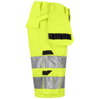 Projob Prio 6535 Hi-Vis-Shorts mit Nageltaschen EN ISO 20471 Klasse 2 646535