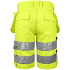 Projob Prio 6535 Hi-Vis-Shorts mit Nageltaschen EN ISO 20471 Klasse 2 646535