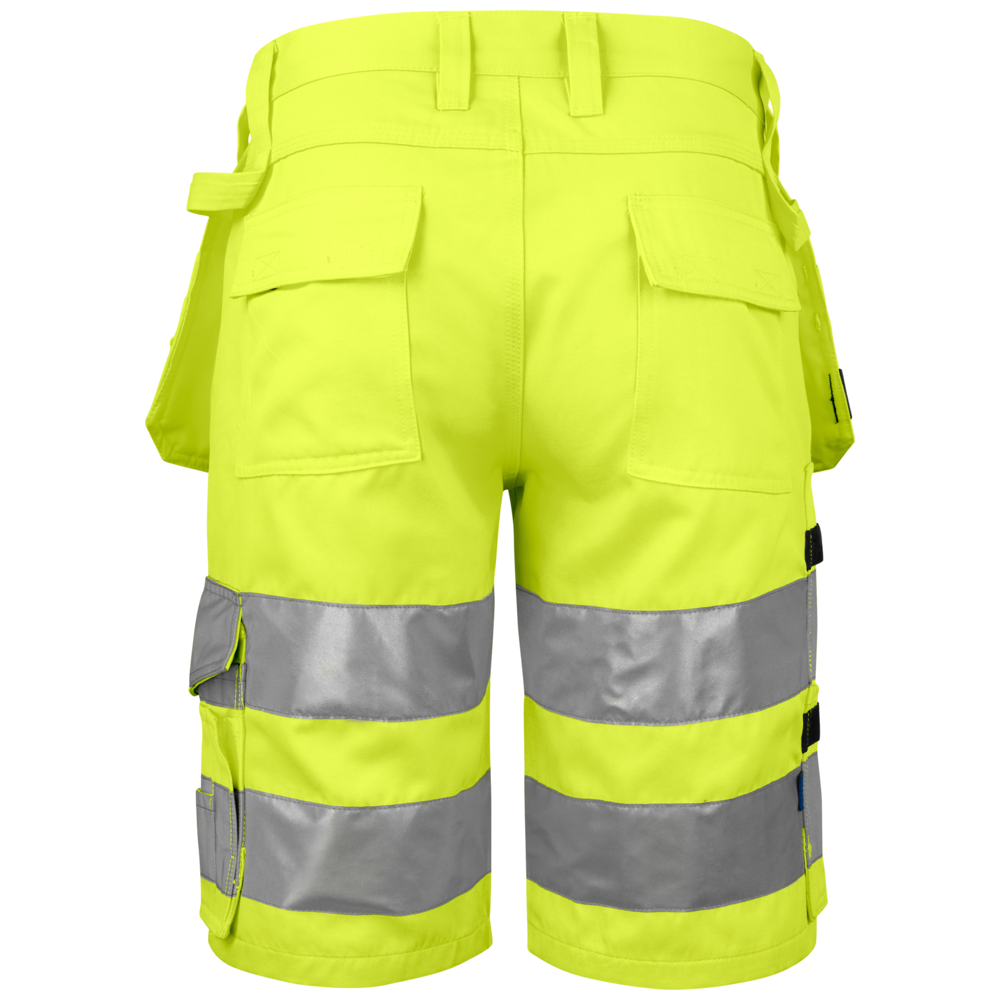 Projob Prio 6535 Hi-Vis-Shorts mit Nageltaschen EN ISO 20471 Klasse 2 646535