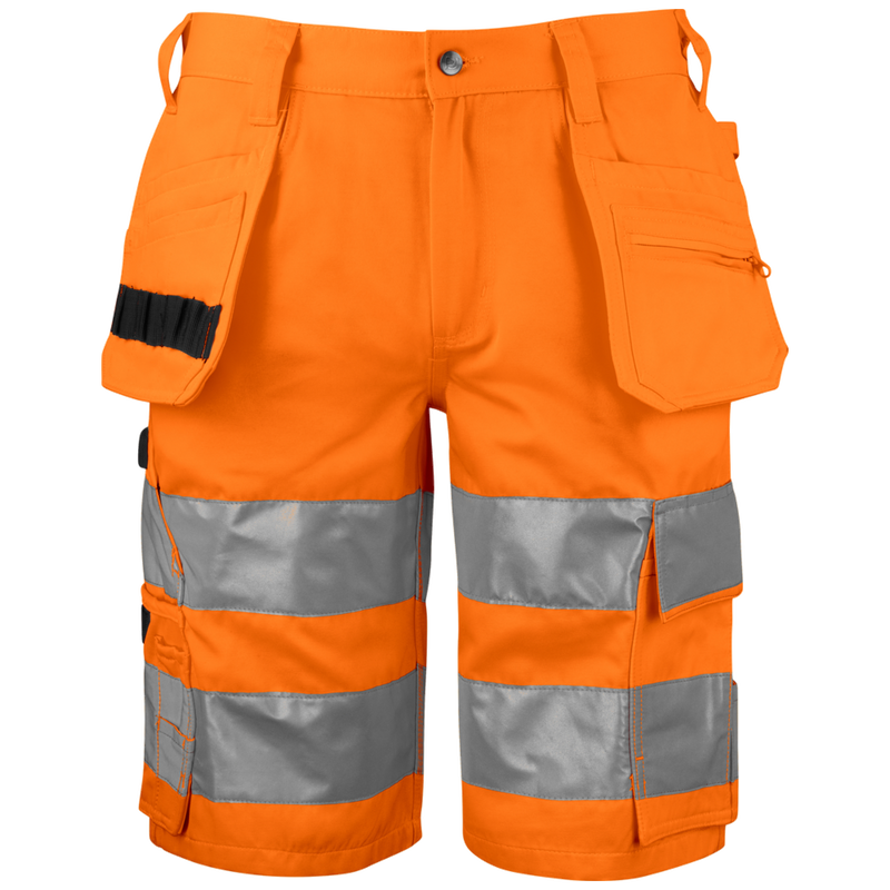 Projob Prio 6535 Signalisatieshort Met Spijkerzakken EN ISO 20471 Klasse 2 646535