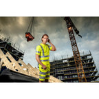Projob Prio 6535 Hi-Vis-Shorts mit Nageltaschen EN ISO 20471 Klasse 2 646535
