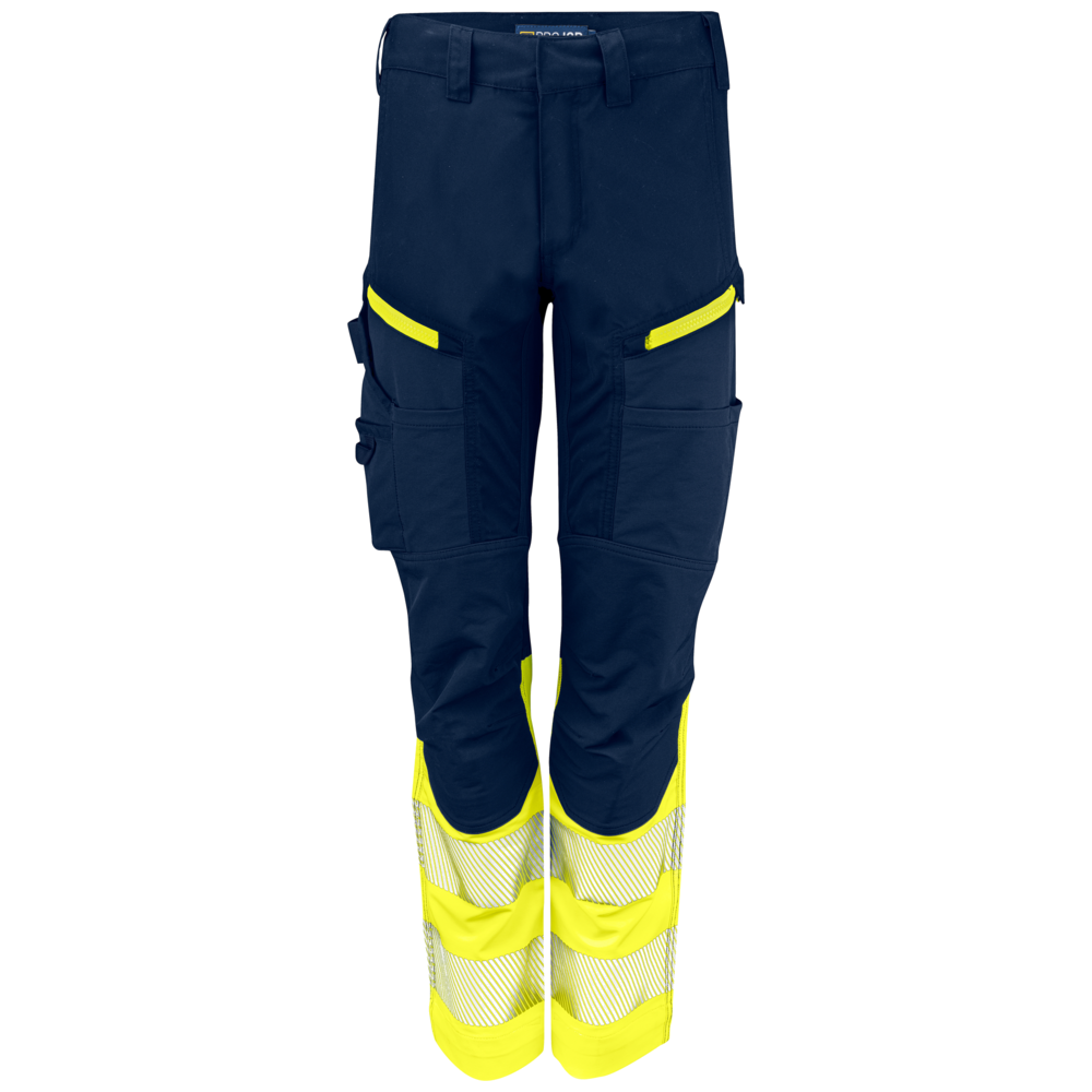 Projob Workwear 6538 Damen-Hi-Vis-Stretchhosen EN ISO 20471 Klasse 1 646538